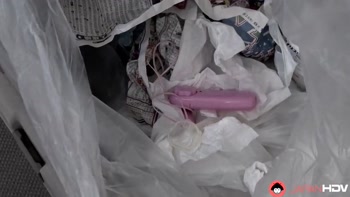 Horny busty Japanese housewife Reiko Kobayakawa sucks her lover's cock,uncensored.