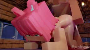 Girl Gets Fucked Doggystyle By A Villager In Minecraft