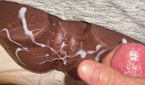 Who came on my sex toys pussy