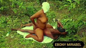 bbw halloween goddess of forest fuck with a bush man and forget her mission here