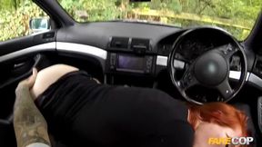 Student is looking for Business and gets Picked Up by a FAKE COP