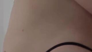 Naughty Underwear-clad Blonde Bombshell And Well-hung Gf Cum Perfectly Together