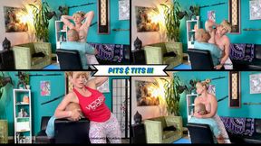 Pits and Tits III - Goddess Rapture Makes Her Slave Lick, Sniff, and Worship Her Freshly Shaved Armpits - Breast Smothering Comes Next - UltraHD (MP4)