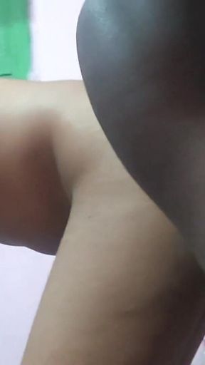 First Time Experience in Standing Hardcore Fucking. Girl Wants Doggy Style Sex.