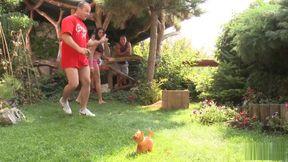 Wheelbarrow sex olympics 1