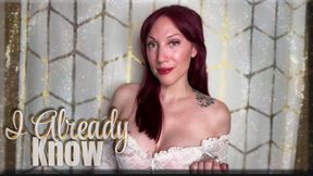 I Already Know - premature ejaculation | mental domination | femdom