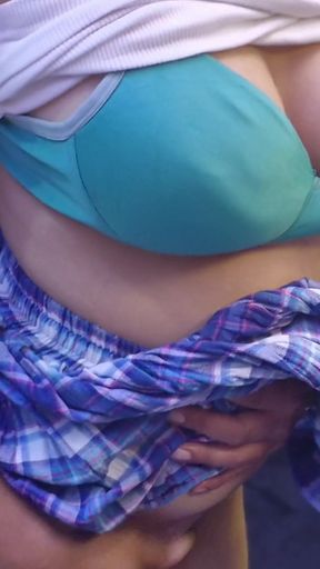 Hot Stepsister's Friend Fucked by Horny Stepbrother