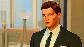 Suits Collide in Steamy Office Showdown – Rivalry Ignites Hot 3D Hentai Tryst