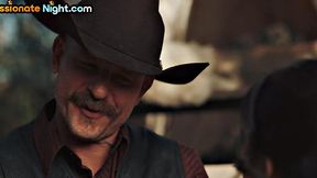 Stable cowboy sex with busty asian