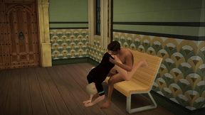 Fucking the blond playboy at the private school