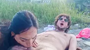 Spin The Bottle Game On The Beach -unforgettable Holiday Sex W Two Stunning Girls English Subtitles