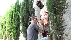 Straight Boy Fuckd Bareback By Ebony In Exhib Cruising