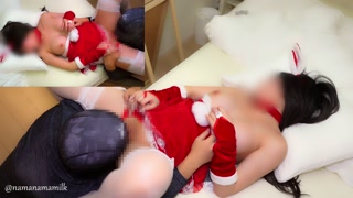 [Operation to transform into a naughty Santa and suck up sperm] 🎄 It's a man's dream to be sucked up by a on a holy night! 【야한 산타로 변신해 정자를 빨아들이는 작전】