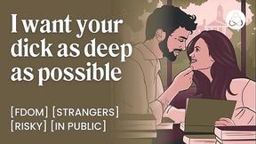 Student Fucks Famous Poet in Public &ndash_ Rough Campus Sex Encounter &ndash_ ASMR Audio Porn &ndash_ Erotic Audio Story