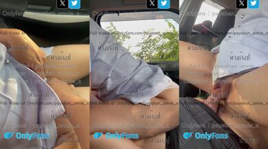 Nurse Thai [payaban_annie] พยาบาลเงี่ยนก่อนไปขึ้นเวรพาผู้ชายเลี้ยวรถเข้าป่าใส่ถุงยางขึ้นขย่มควยในรถ