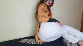 horny indian setpsister enjoying night with brother.
