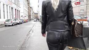 Public sex & cumshot in German car park