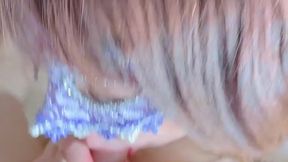 【人妻・不倫】欲求不満の人妻の激しいフェラチオ