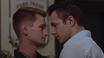 Muscled Hunks and Twink Share Hardcore Anal Threesome
