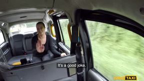 Czech tourist with FABULOUS BOOBS samples some British Cock