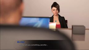 Resort of Temptation Episode 4 Jennifer Sealed Her Job with a Load of Cum.