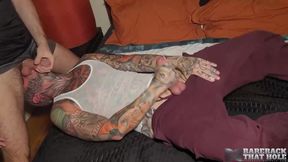 BAREBACKTHATHOLE Inked BRLN Raw Fucked BY Paul Hengst