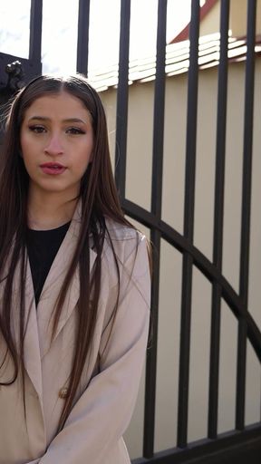 German Scout - Petite Columbian Girl Sofia Smith Talk to Casting Fuck at Holiday Trip in Berlin