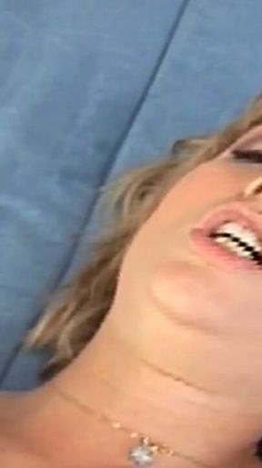 Blonde MILF Gets Banged by a Big Black Cock Doggystyle