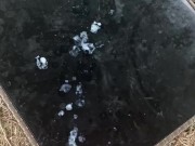 Bodybuilder Shoots HUGE Load of Thick Cum Outside OnlyfansBeefBeast Hyperspermia Musclebear Hairy