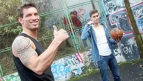 Sweat-Drenched Showdown: Hardcourt Hookups Go Raw – GayBarebacks 18+