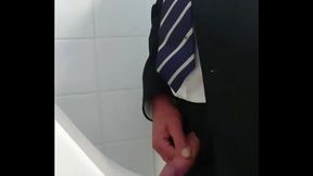 Mature foreskin piss