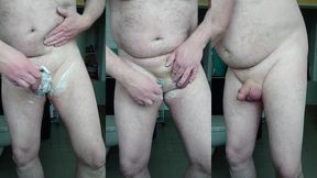 meine kurze rasur vom schambereich