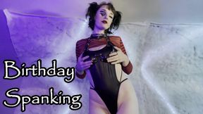 Birthday Spanking