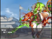 Drink Bar Maid Cg + final teniendo sexo con una hermosa morena de grandes pechos