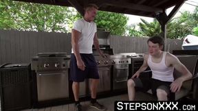 StepsonXXX.com - I swallowed Marco Napolis cock like a lollipop as a form of therapy