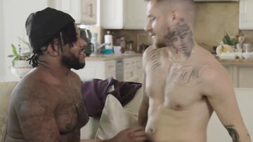 Tattooed Zak Bishop gets penetrated relentlessly b