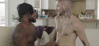 Tattooed Zak Bishop gets penetrated relentlessly b