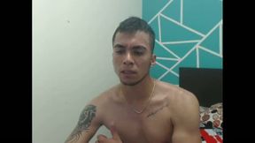 Latino with Toned N 6 Packed Abs N Dancing