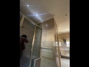 Ebony Ssbbw Milf Taking A Shower
