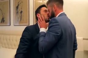 Two Hot Spanish Business men Fuck