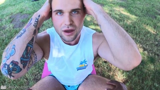 MenPov Seductive Trent Marx Cums Hard In POV Sex