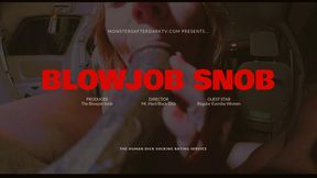 Mini Van Mom Worships BBC In Public And Visits Blowjob Snob!!!