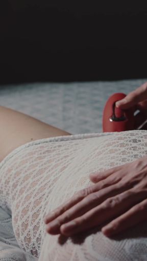 He Ties My Hands and Feet and Uses the Pussy Eater Until I Come