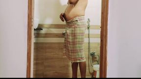 Bathroom Pee and Shower Masturbate