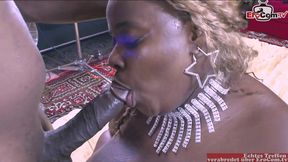 Fat BBW Ebony with a huge ass enjoy the BBC