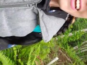 Public Piss In Fishnets