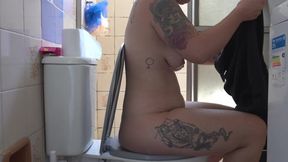 Milf masturbation after work
