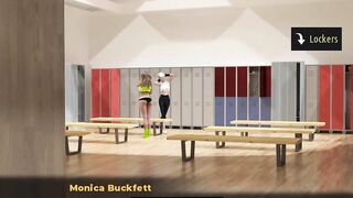 Fashion Business: Babe sexy Rich Girls Inside To The Gym-Ep 19
