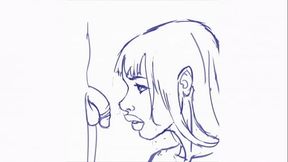 2D cock-eating &amp_ swallower with audio - artist RyanC (aka serapisdeath)