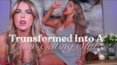 Transformed Into A Cum-Eating Slut